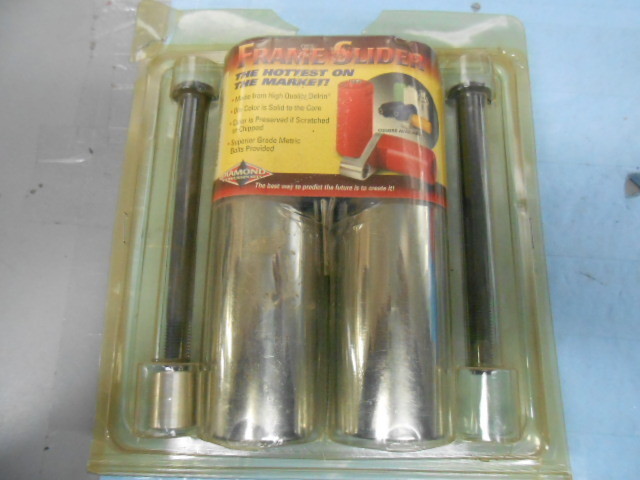 Diamond Powersports Chrome Frame Slider Kawasaki 2003-2005 ZX6
