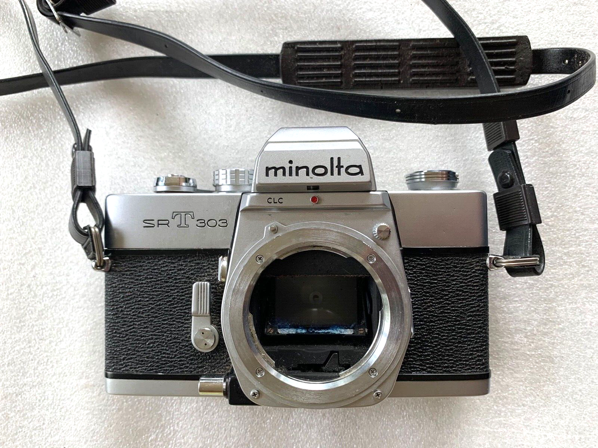 Minolta SRT 303 SLR Film Camera Body Only - Tested and working | eBay