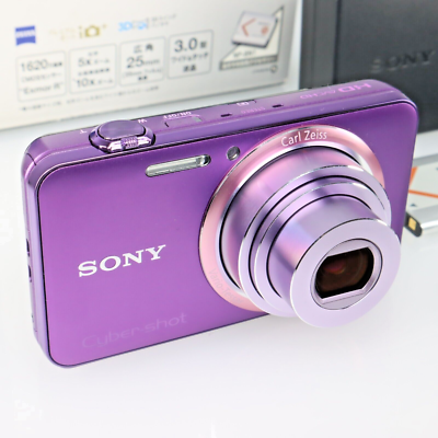Top Mint] SONY Digital Camera DSC-WX70 Purple Cyber-shot 5x