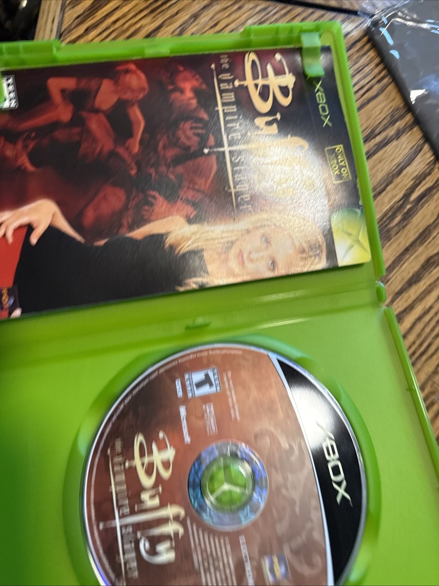 Buffy the Vampire Slayer (2002), Original Xbox Game with Manual