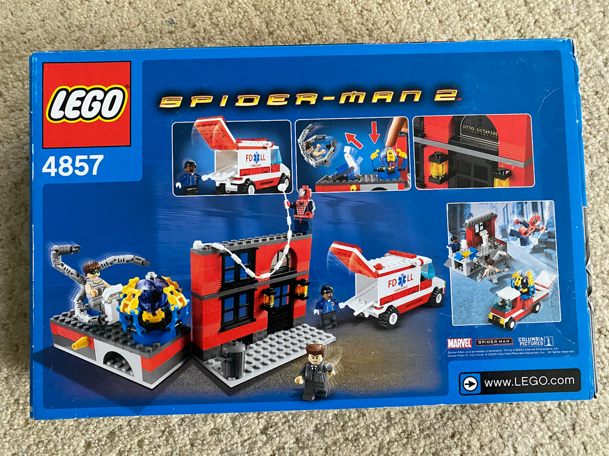 LEGO Spider-Man Doc Ock's Lab 4857 New in Sealed Box | eBay