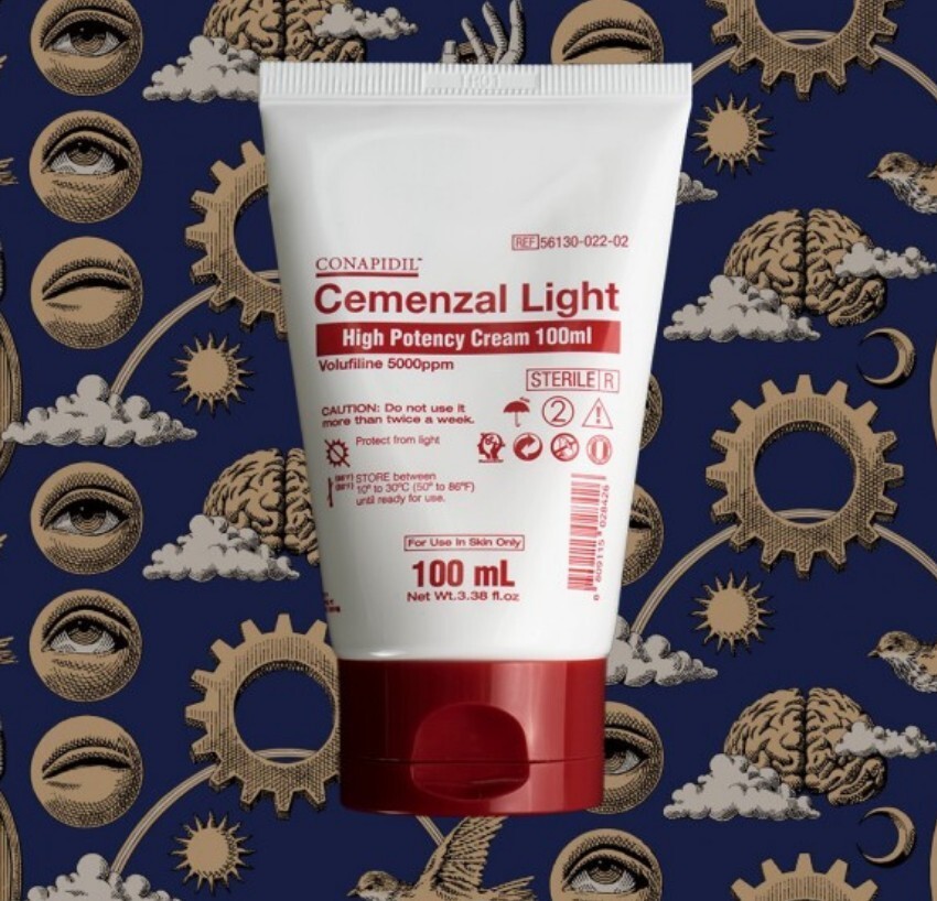 CONAPIDIL] CEMENZAL LIGHT HIGH POTENCY CREAM 100ml / Volufiline