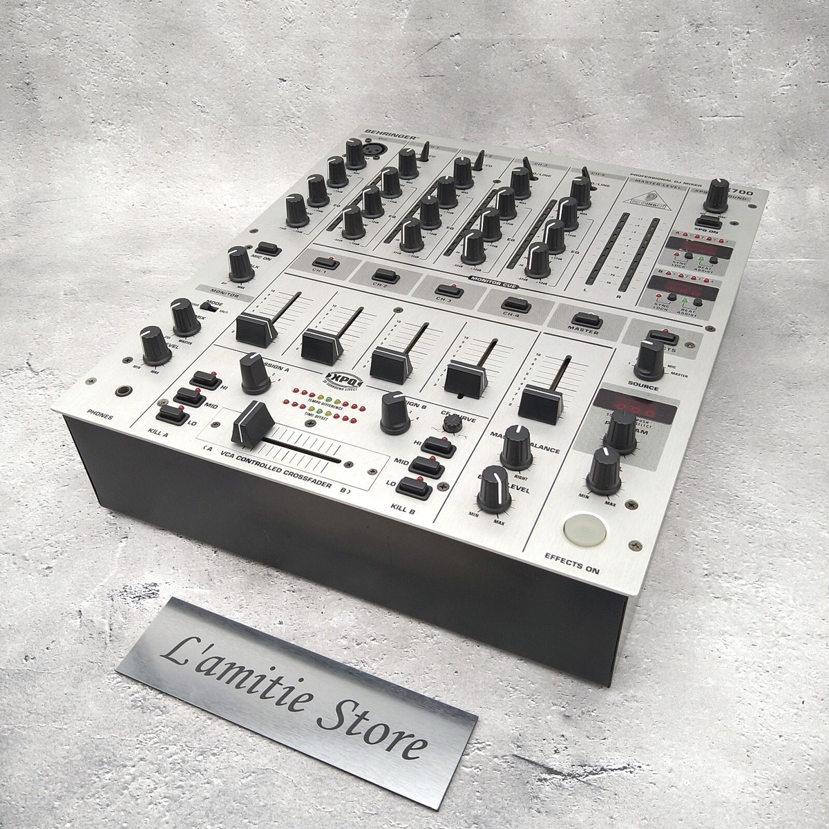 Behringer DJX700 Professional DJ Mixer 5-Channel 5ch Digital FX