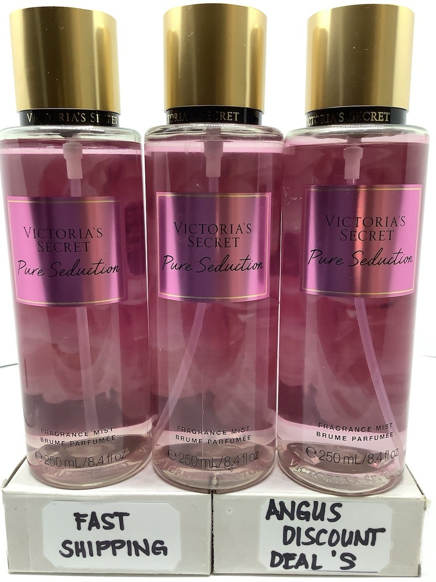 Victoria's Secret “Pure Seduction””3 Pack” Body Fragrance Mist