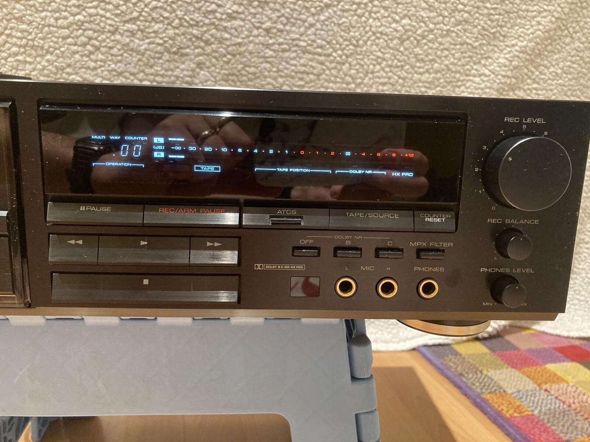 KENWOOD KX-9010 3 head Dual Capstan Audiophile Stereo Cassette