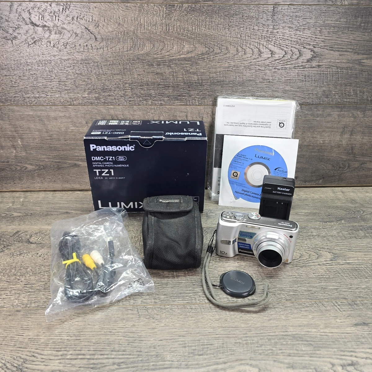 Panasonic LUMIX DMC-TZ1 Digital Cameras with Auto Power Save for