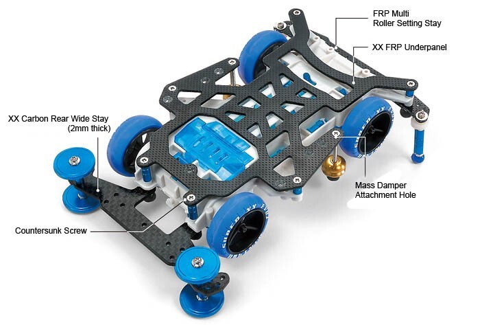 Tamiya Mini 4WD Super XX Chassis Evo.1 #94780 - MADE IN JAPAN | eBay