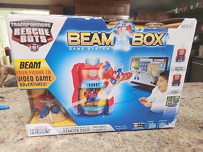 Transformers Rescue Bots Beam Box Plug & Play Game System New In