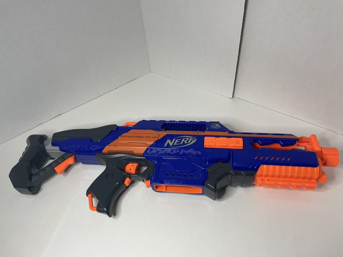 Nerf N-Strike Elite Rapidstrike CS-18 Blaster, with battery pack