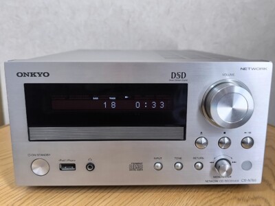 Onkyo CR-N765 Network CD Receiver Hi-Res Audio Operation Confirmed