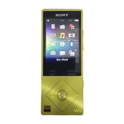 SONY Walkman A20 Series 16GB Hi-Res 2015 Lime yellow NW-A 25