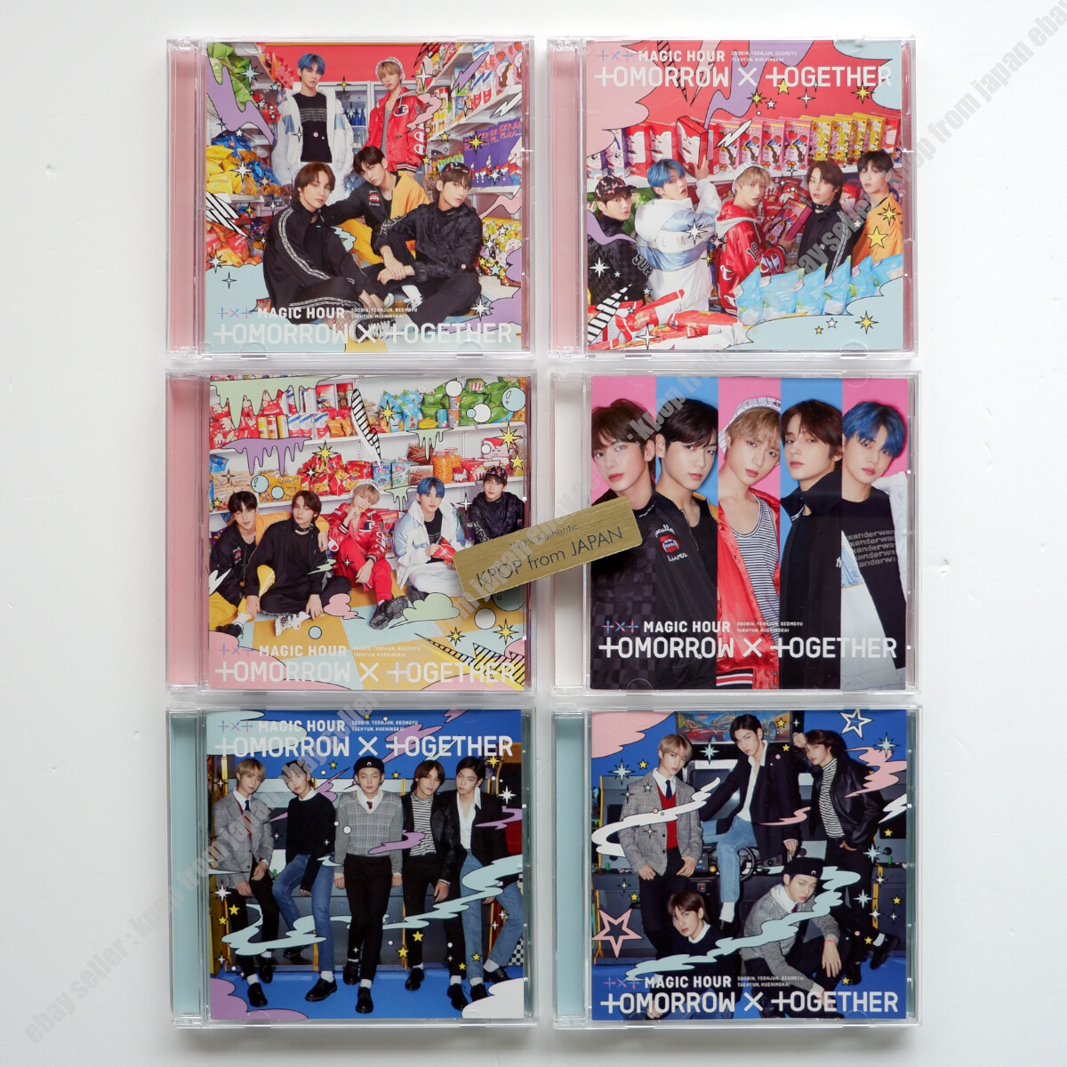 TXT MAGIC HOUR TOMORROW x TOGETHER CD Yeonjun Soobin Beomgyu