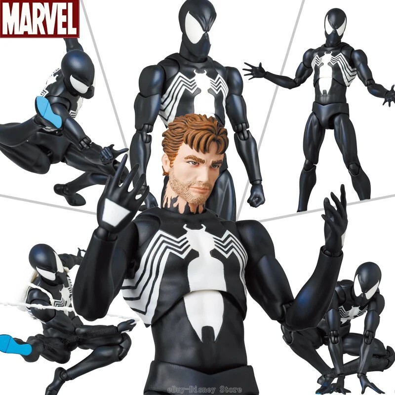 MAFEX No.147 Spider-Man Black Costume COMIC Ver. Action Figure