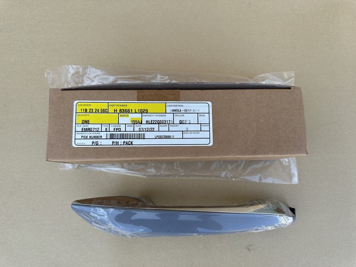 2020-2023 Hyundai Sonata Outside Door Handle Right | 83661L1020