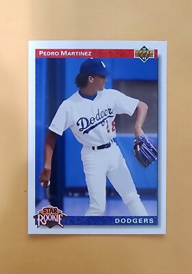 1992 Upper Deck - Star Rookie Pedro Martinez (RC) Card #18 | eBay