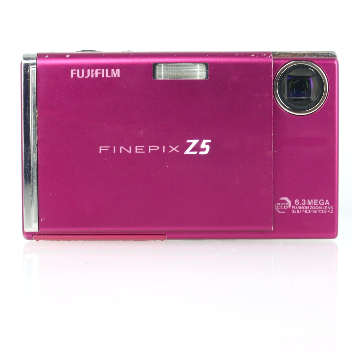 Excellent] Fujifilm FinePix Z5fd Pink 6.3MP Digital Camera From
