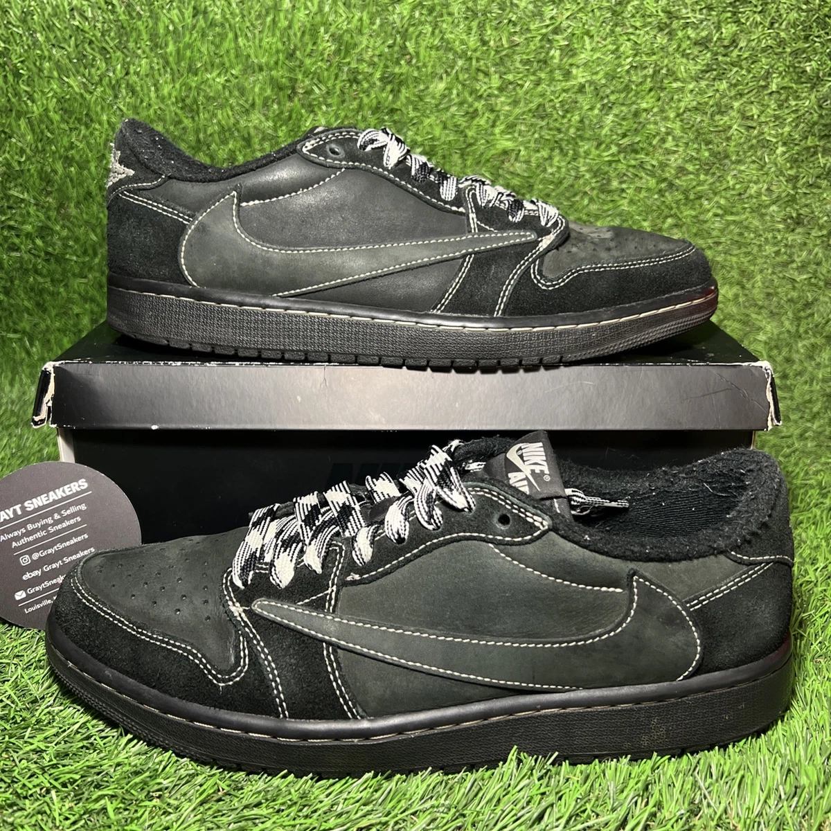 Jordan 1 Retro Low OG SP x Travis Scott Black Phantom for Sale