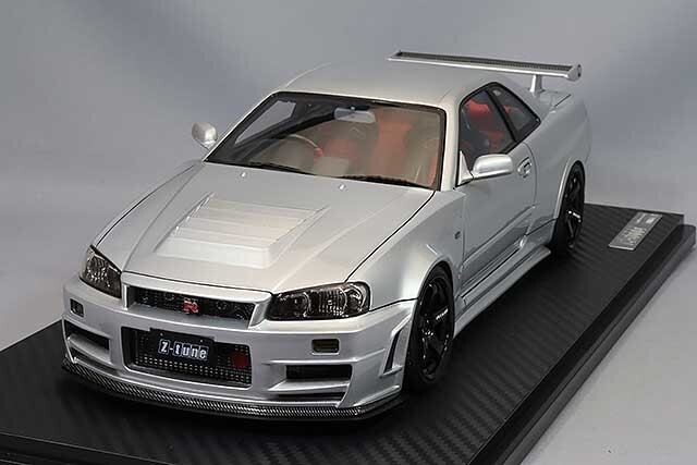 1/18 Ignition Model Nissan Skyline Nismo R34 GT-R Z-tune Silver