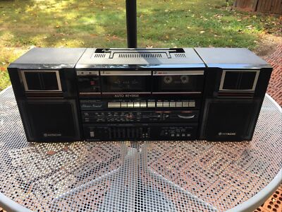 Hitachi TRK-555W Portable Component System High Quality Stereo