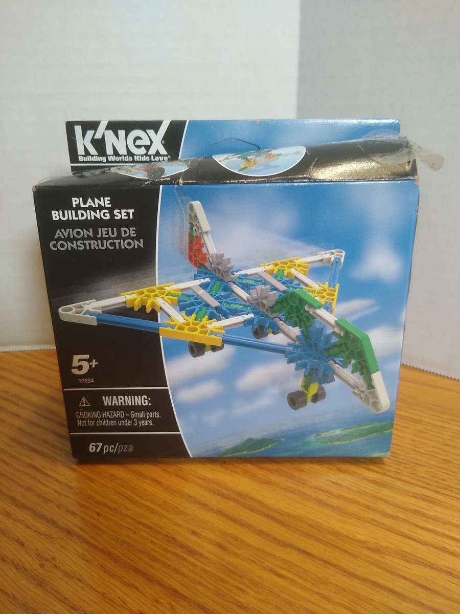 Knex Plane Building Set 67 Pc Fun Toy Kids Love 17034 New | eBay