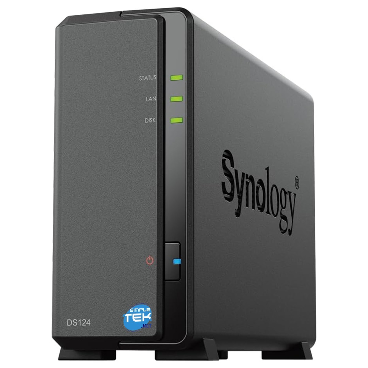 Synology DS124 NAS 1-Bay Single Slot Hard Disk HDD 2TB SATA