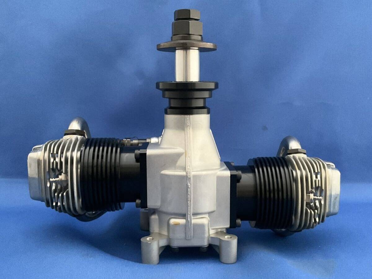 小川精機 OS FT-120 ジェミニ4サイクル水平対向2気筒エンジン 未使用品