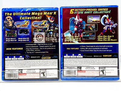 Mega Man X + Mega Man Zero/ZX Legacy Collection Edition - PS4