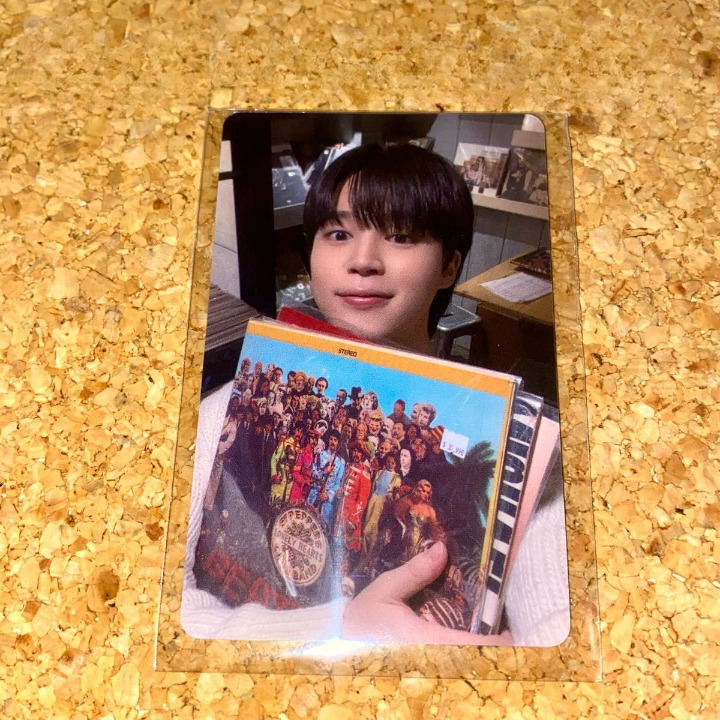 BTS JIMIN FACE WEVERSE GLOBAL Exclusive Unreleased PVC Photocard