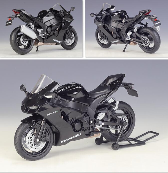 Welly 1:12 Kawasaki 2021 Ninja ZX-10R Motorcycle Bike Model New in