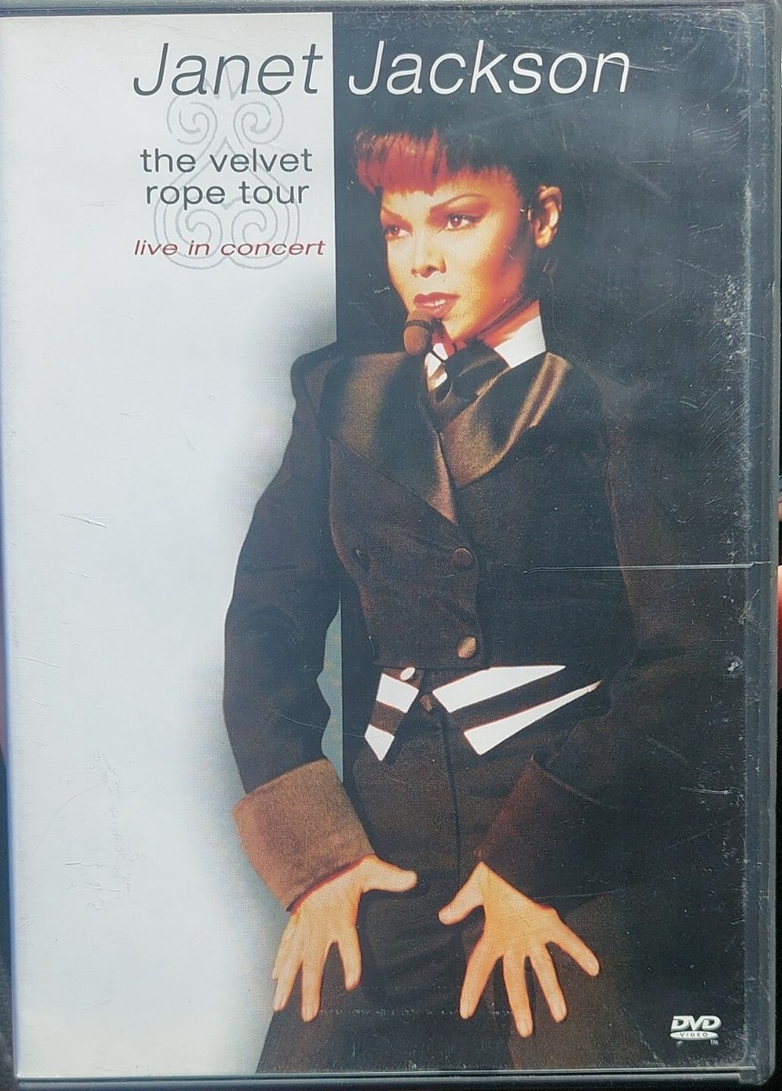 Janet Jackson - The Velvet Rope Tour: Live in Concert (DVD, 1999