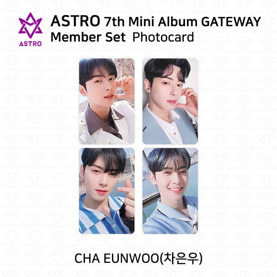 ASTRO 7th Mini Album Gateway Photocard Eunwoo Moonbin Rocky Sanha