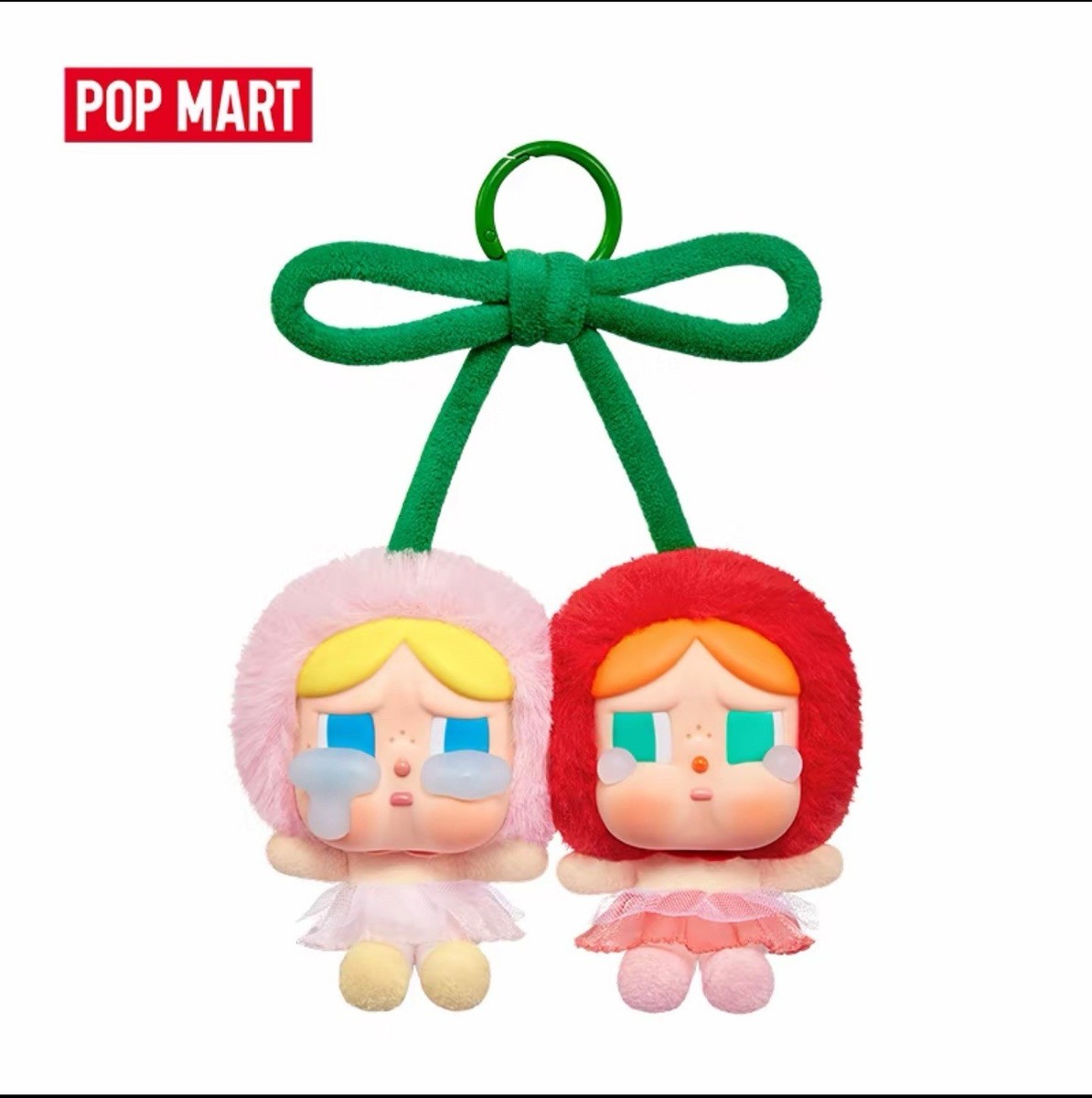 Popmart Crybaby Crying For Love Series Love You Cherry Much Plush