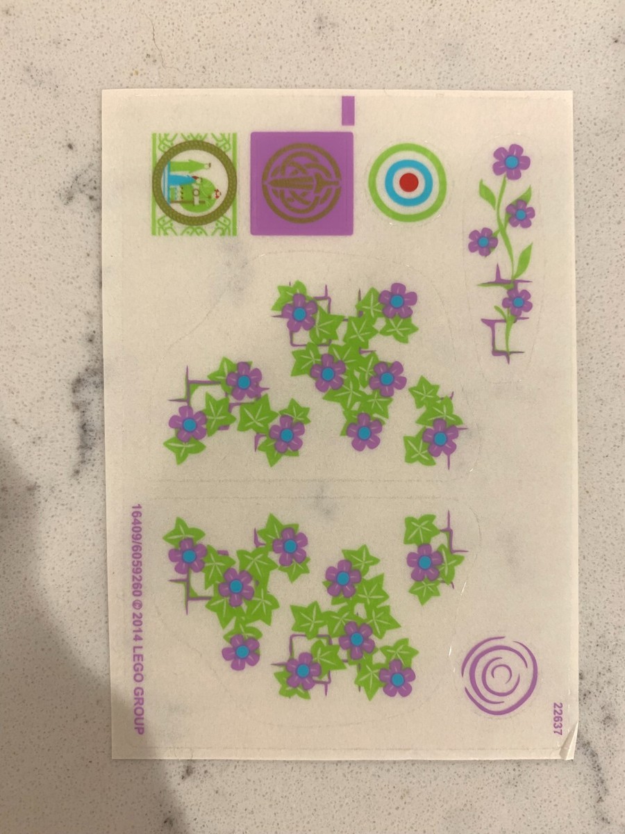 LEGO STICKER SHEET for 41051 Merida's Highland Games, New