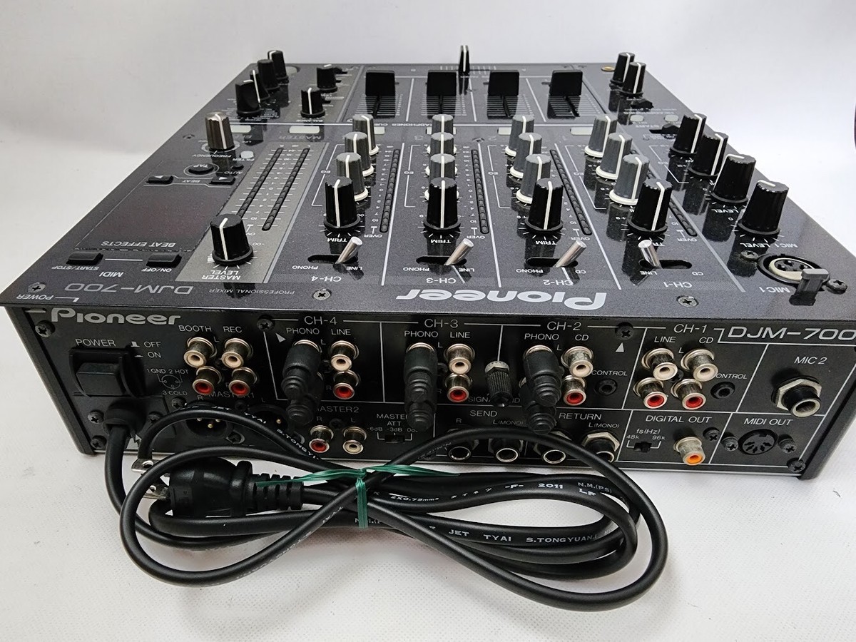 Pioneer DJM-700 Black Digital DJ Mixer 4-Channel | eBay