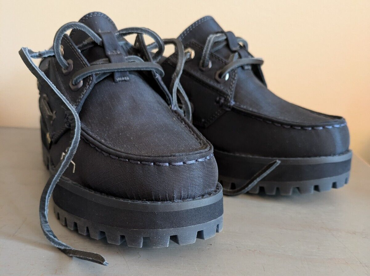 Timberland x A COLD WALL GoreTex Waterproof Boat Shoe 3 Eye Lug