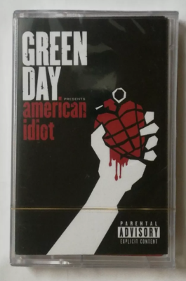 American Idiot by Green Day Rare Unusual Universal China Cassette