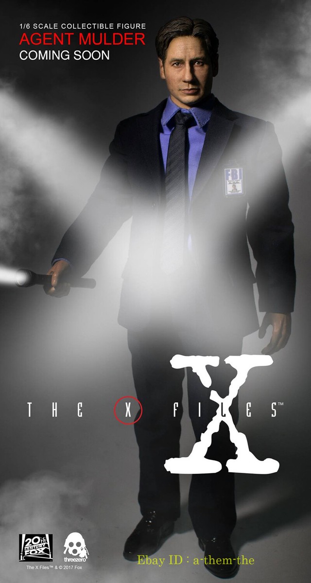 The X Files 1/6 Scale 12″ Agent Mulder Action Figure Movie Toys