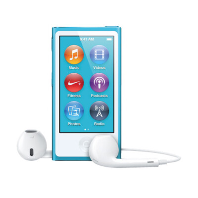 Apple iPod nano 8th Generation Blue 16GB MP3 - Warranty | eBay