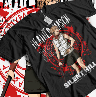 Silent Hill 2 T-Shirt Pyramid Head Shirt Silent Hill Game Red