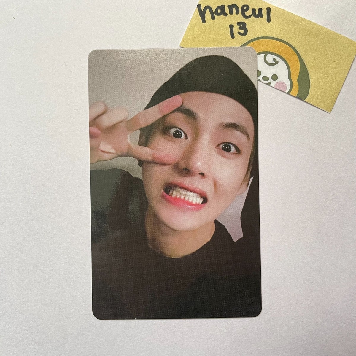 BTS V Taehyung Love Yourself World Tour Europe Official Photo Card