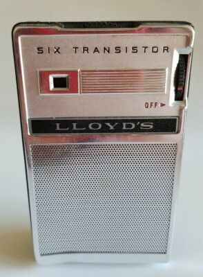 Vintage LLOYD'S 6 Transistor AM Radio Model TR-6L Made in Japan