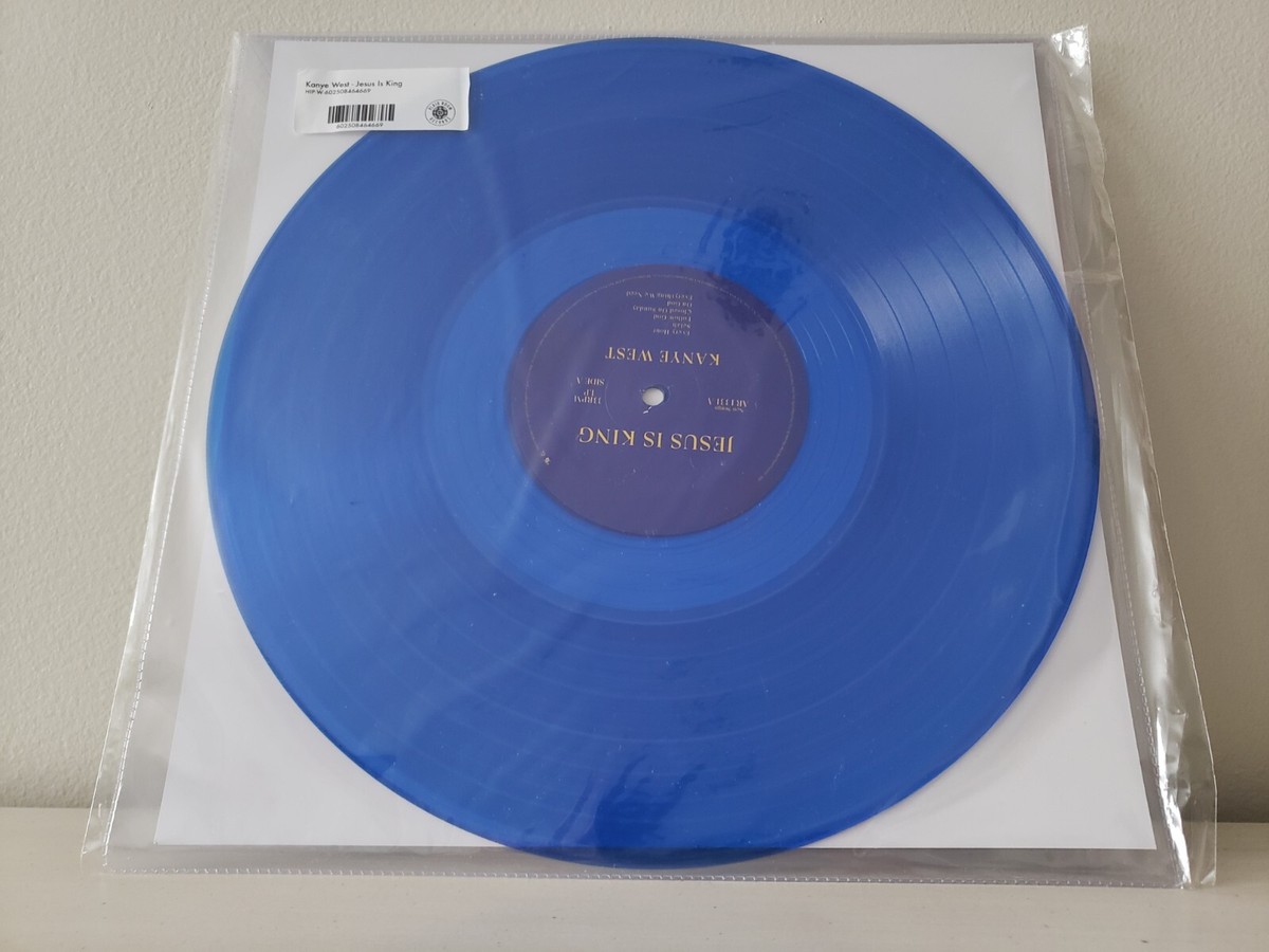 Kanye West Jesus Is King Vinyl Album Color: BLUE 602508464669| eBay