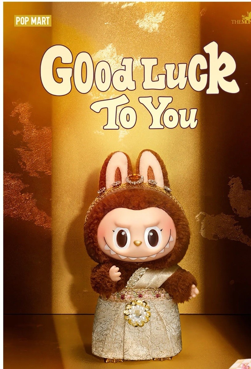 Authentic* #1 Seller Pop Mart Labubu Good Luck To You Thailand