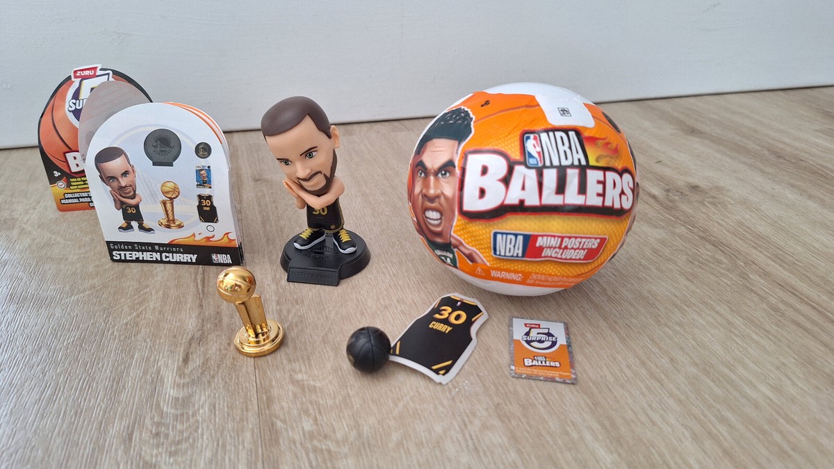 NBA Ballers zuru 5 surprise Stephen Curry super rare 2023 | eBay