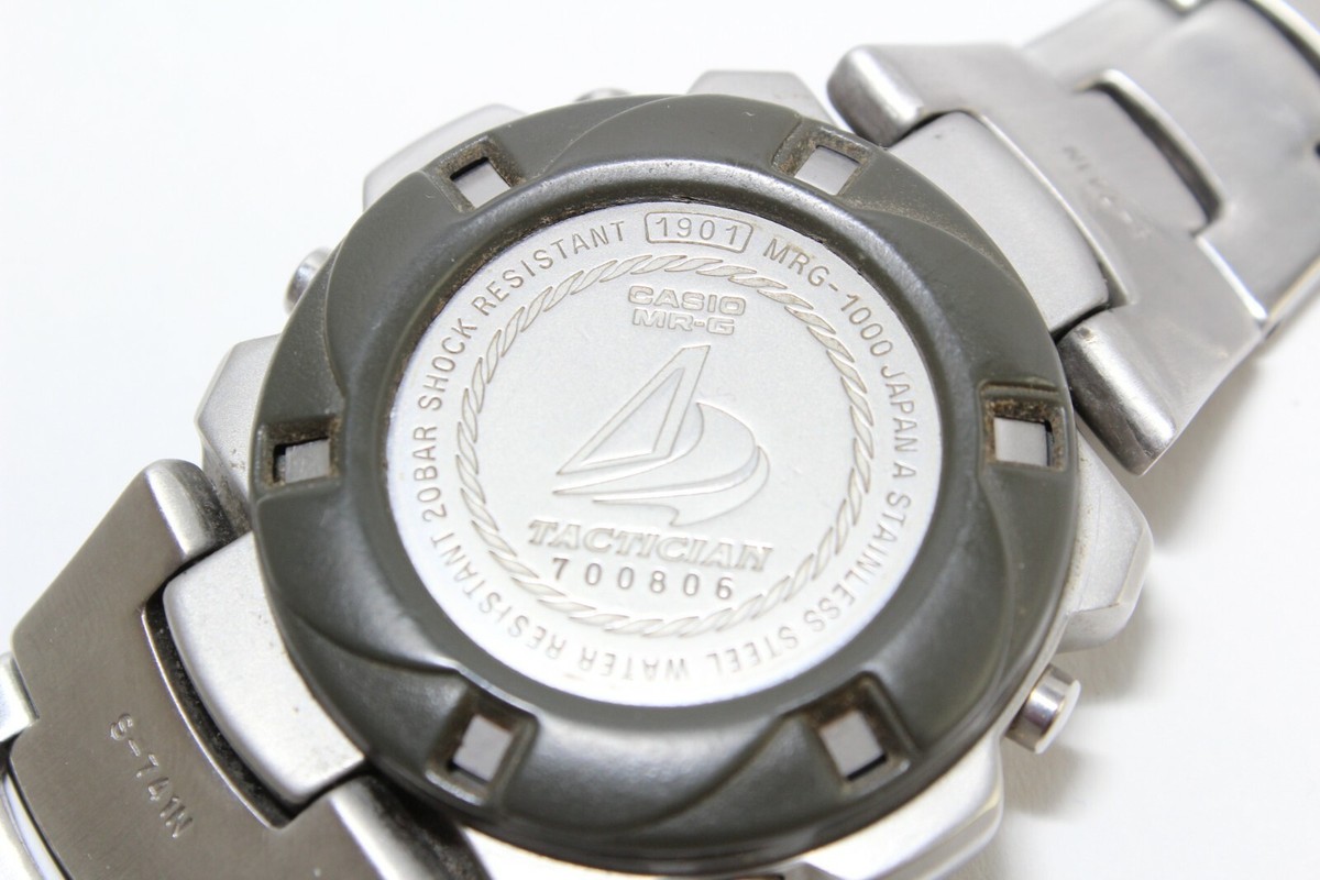 CASIO G-SHOCK MR-G MRG-1000 TACTICIAN watch yacht race | eBay