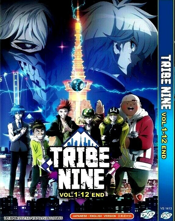 DVD Tribe Nine (VOL.1 - 12 End) All Region New English Dubbed