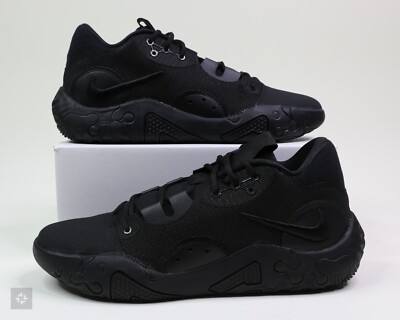 Nike PG 6 TB Promo Triple Black Basketball Shoes Men Size 11.5
