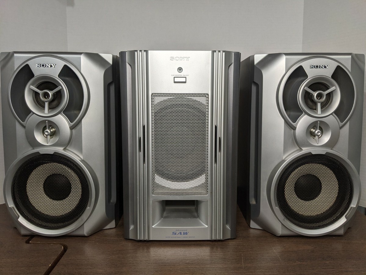 Sony MHC-GX40 Mini Hi-Fi Component System 3 Disc AM / FM With