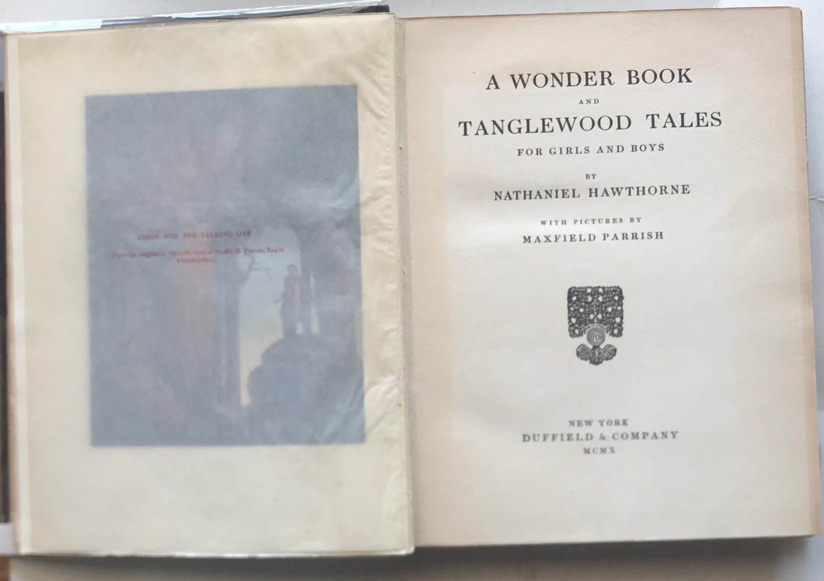 Nathaniel Hawthorne - A Wonder Book And Tanglewood Tales - 1910 | eBay