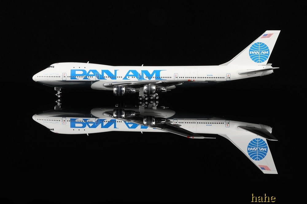 HX Models 1/400 Pan American Airlines B747-100 N747PA Alloy